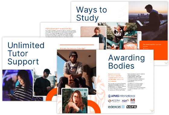 Prospectus page spread